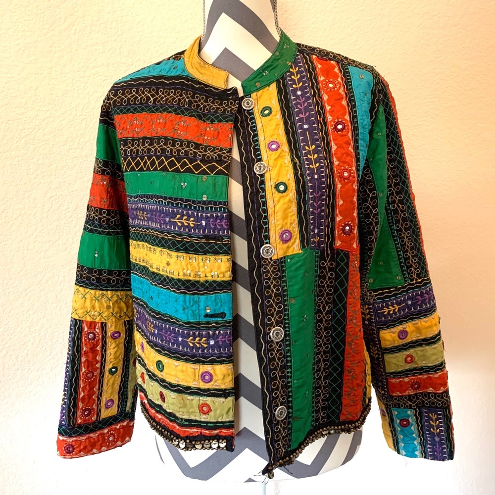 CHICO’S boho jacket.